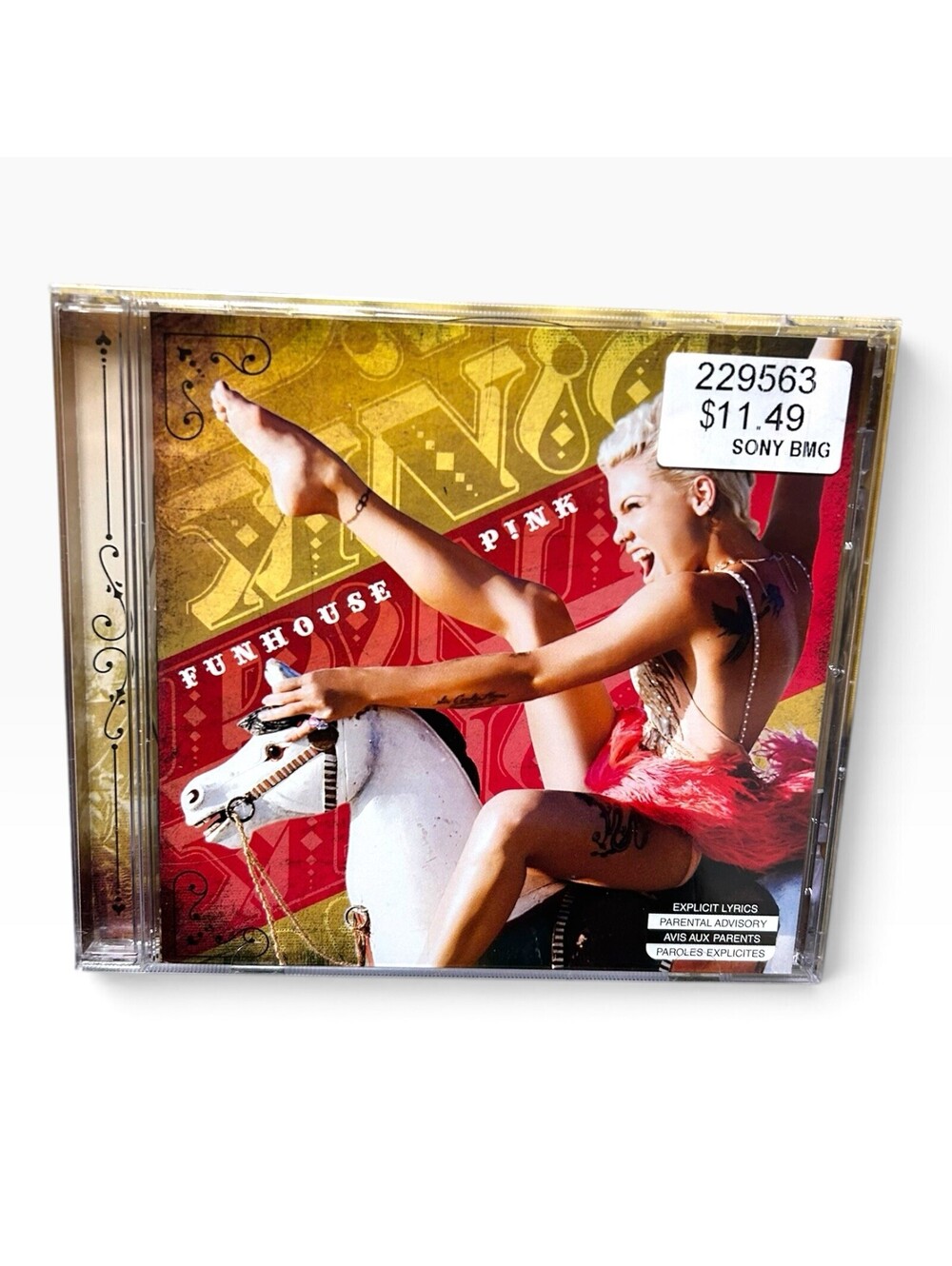 Funhouse by P!nk Pink New CD Sealed Minor Case Crack